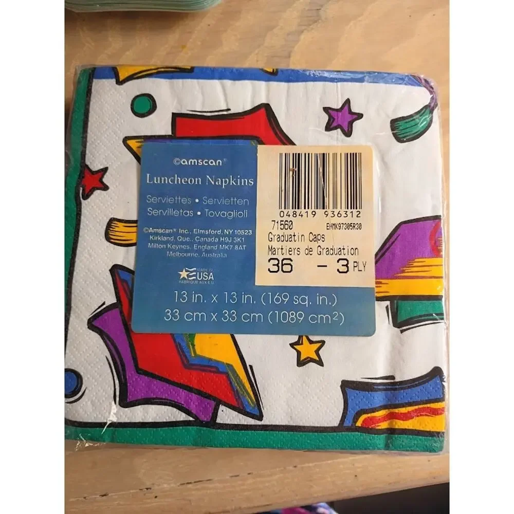 Graduation Disposable Plates and Napkins
